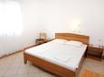 Ložnice Pag, Ložnice v ubytování typu room, s klimatizací, domácí mazlíčci povoleni a WiFi.