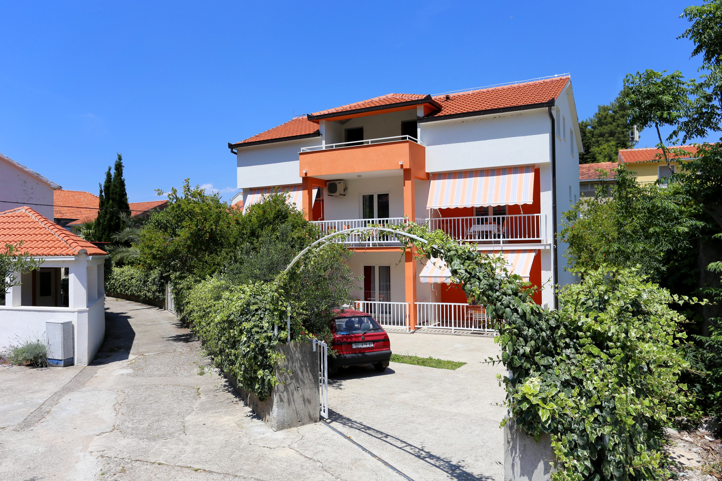 Jednosobni apartman s terasom Trpanj, Pelješac  A-a
