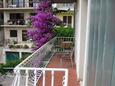 Podgora, Balcon 2 dans l’hébergement en type apartment, avec la vue sur la mer et WiFi.