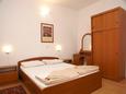 Ložnice Trpanj, Ložnice v ubytování typu apartment, domácí mazlíčci povoleni a WiFi.