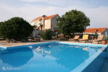 Property Humac, Hvar, Property 3170 - Vacation Rentals with pebble beach.