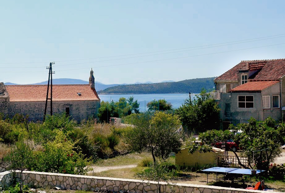 Two bedroom apartment with terrace and sea view Slano, Dubrovnik (A-3184-b)
