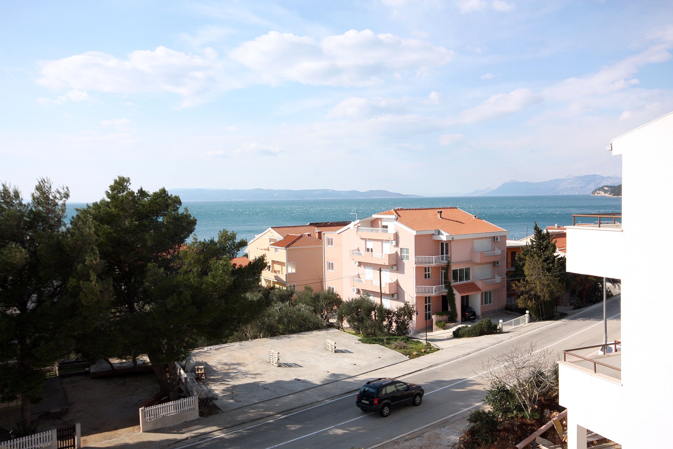 Two bedroom apartment with balcony and sea view Tučepi, Makarska  A-g