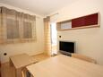 Obývací pokoj Tučepi, Obývací pokoj v ubytování typu apartment, s klimatizací a WiFi.