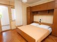 Ložnice Palit, Ložnice v ubytování typu studio-apartment, domácí mazlíčci povoleni a WiFi.