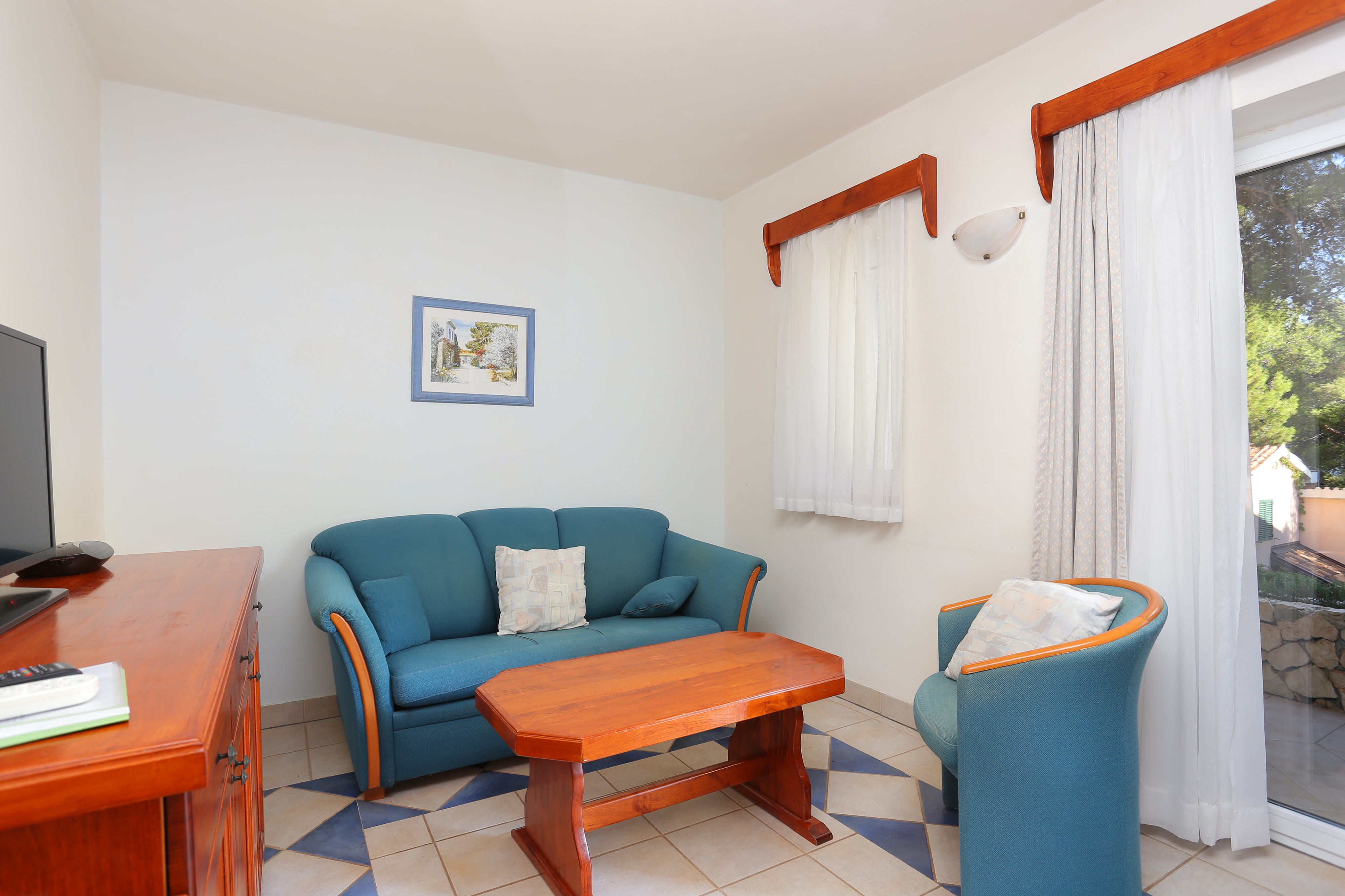 One bedroom apartment with terrace and sea view Rogoznica (A-3196-a)