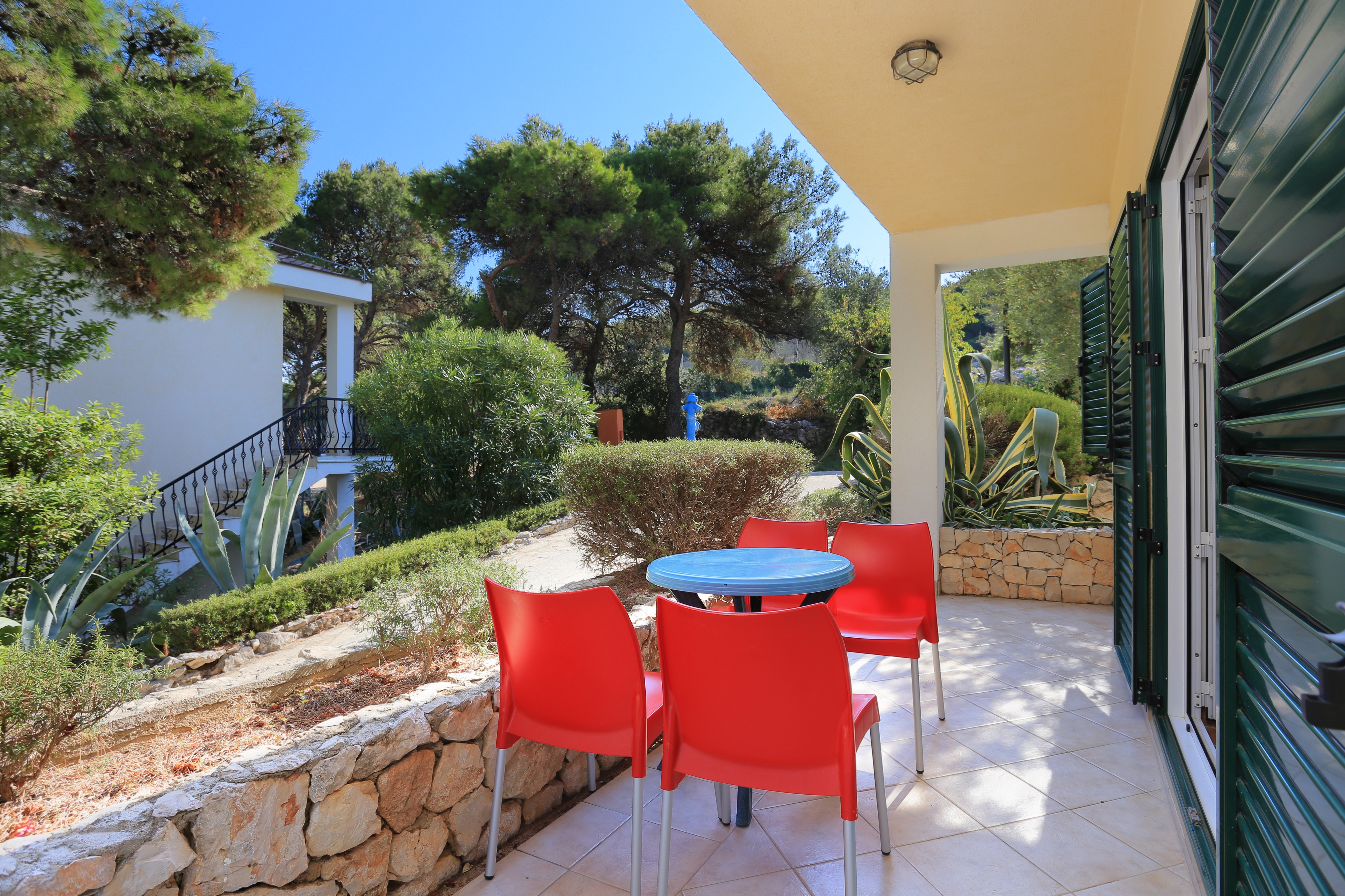 One bedroom apartment with terrace and sea view Rogoznica (A-3196-b)