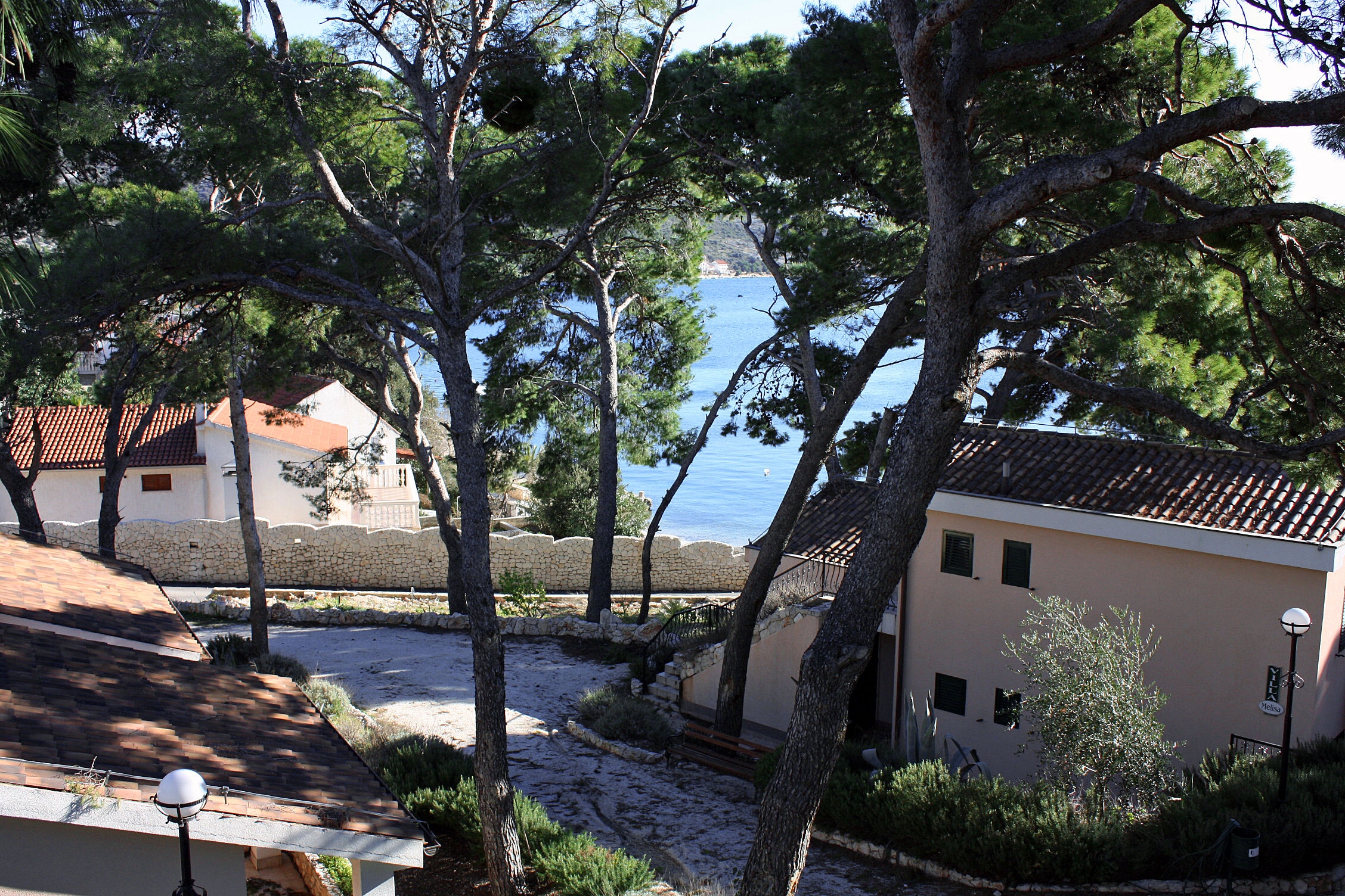 One bedroom apartment with balcony and sea view Rogoznica  A-c