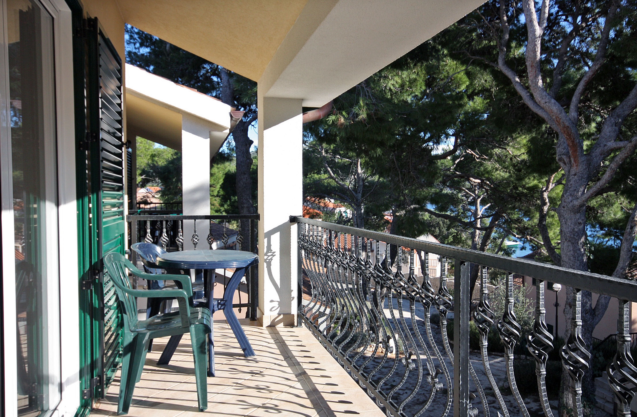 One bedroom apartment with balcony and sea view Rogoznica (A-3196-d)