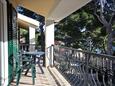 Rogoznica, Balcony in the apartment, with a sea view, (pet friendly) and WiFi.