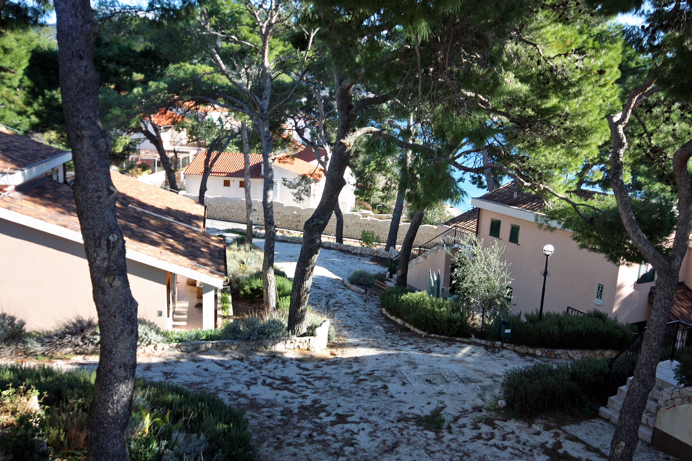 One bedroom apartment with balcony and sea view Rogoznica  A-d