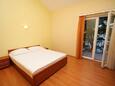 Bedroom 1 Rogoznica, Bedroom 1 in the apartment, (pet friendly) and WiFi.