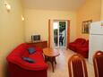Living room Rogoznica, Living room in the apartment, (pet friendly) and WiFi.