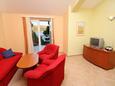 Obývací pokoj 1 Rogoznica, Obývací pokoj 1 v ubytování typu apartment, domácí mazlíčci povoleni a WiFi.