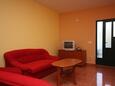 Rogoznica, Sala de estar in the apartment, (pet friendly) y WiFi.