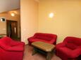 Rogoznica, Living room in the apartment, (pet friendly) and WiFi.