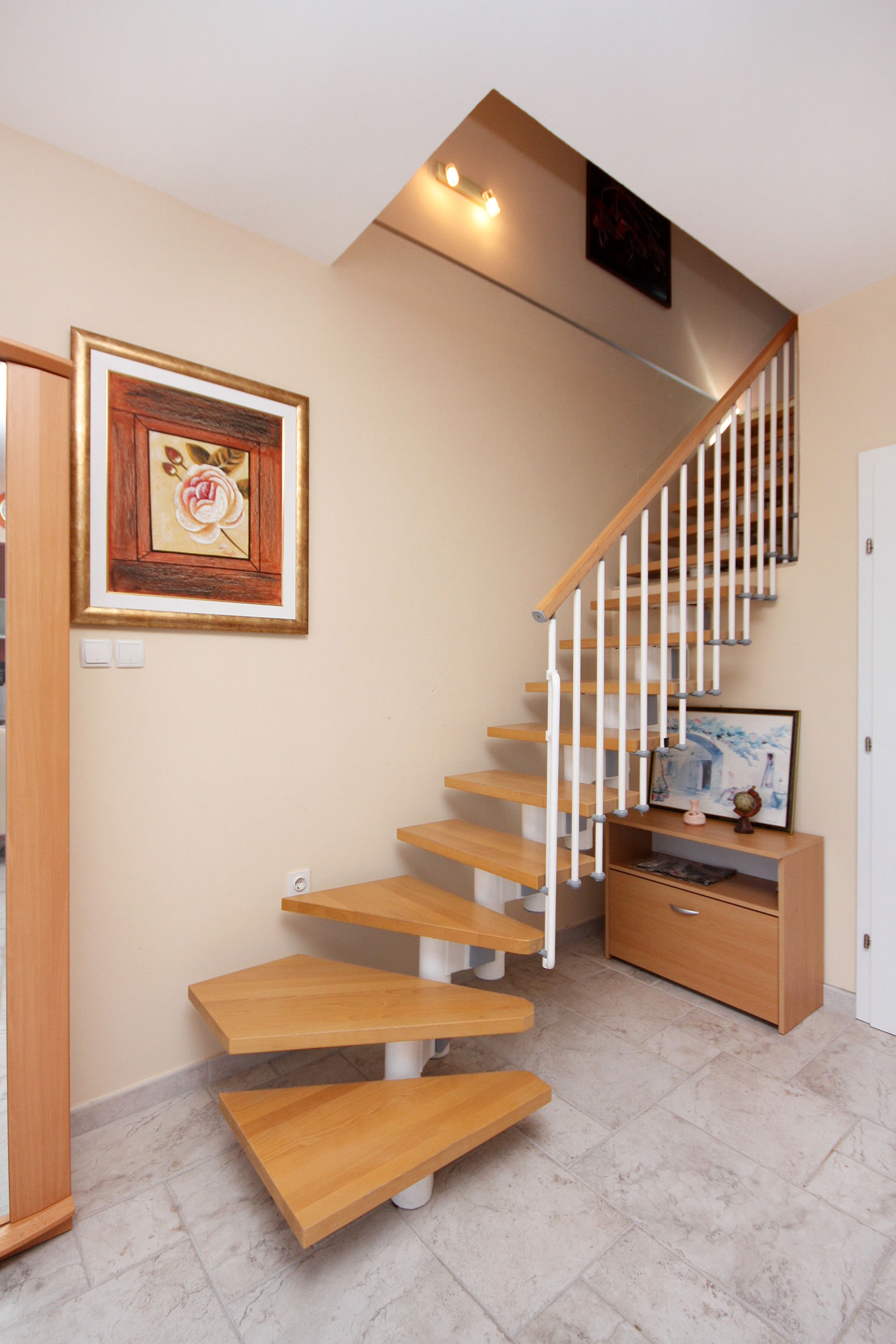 Studio flat with terrace and sea view Barbat, Rab  AS-b