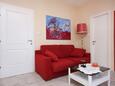 Living room Barbat, Living room in the studio-apartment, (pet friendly) and WiFi.