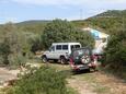 Zuborovica, Pašman, Parking 321 - Maison vacances à proximité de la mer avec une plage de sables.