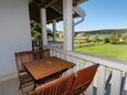 Palit, Terraza in the apartment, with a sea view y WiFi.