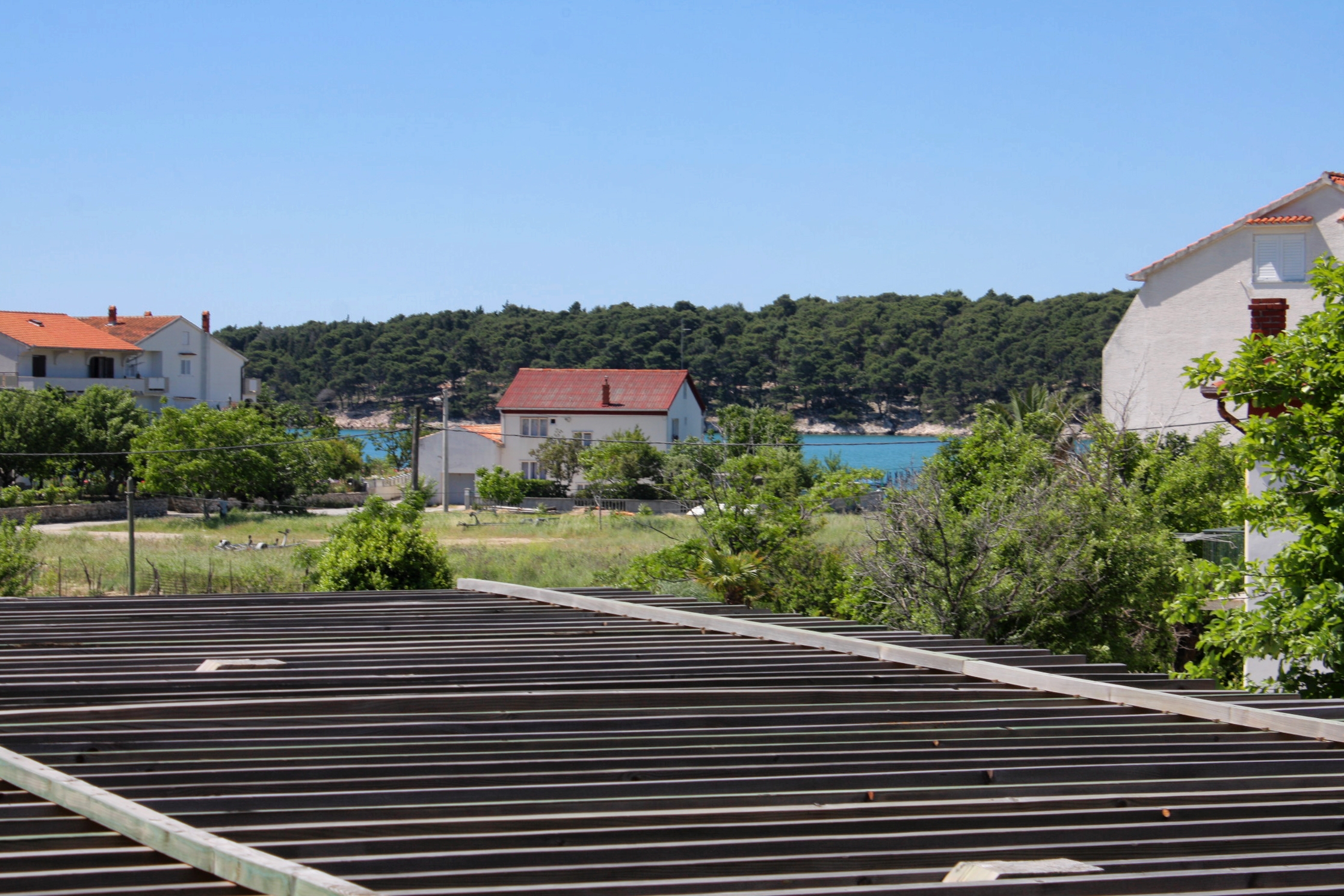 Two bedroom apartment with terrace and sea view Palit, Rab  A-c