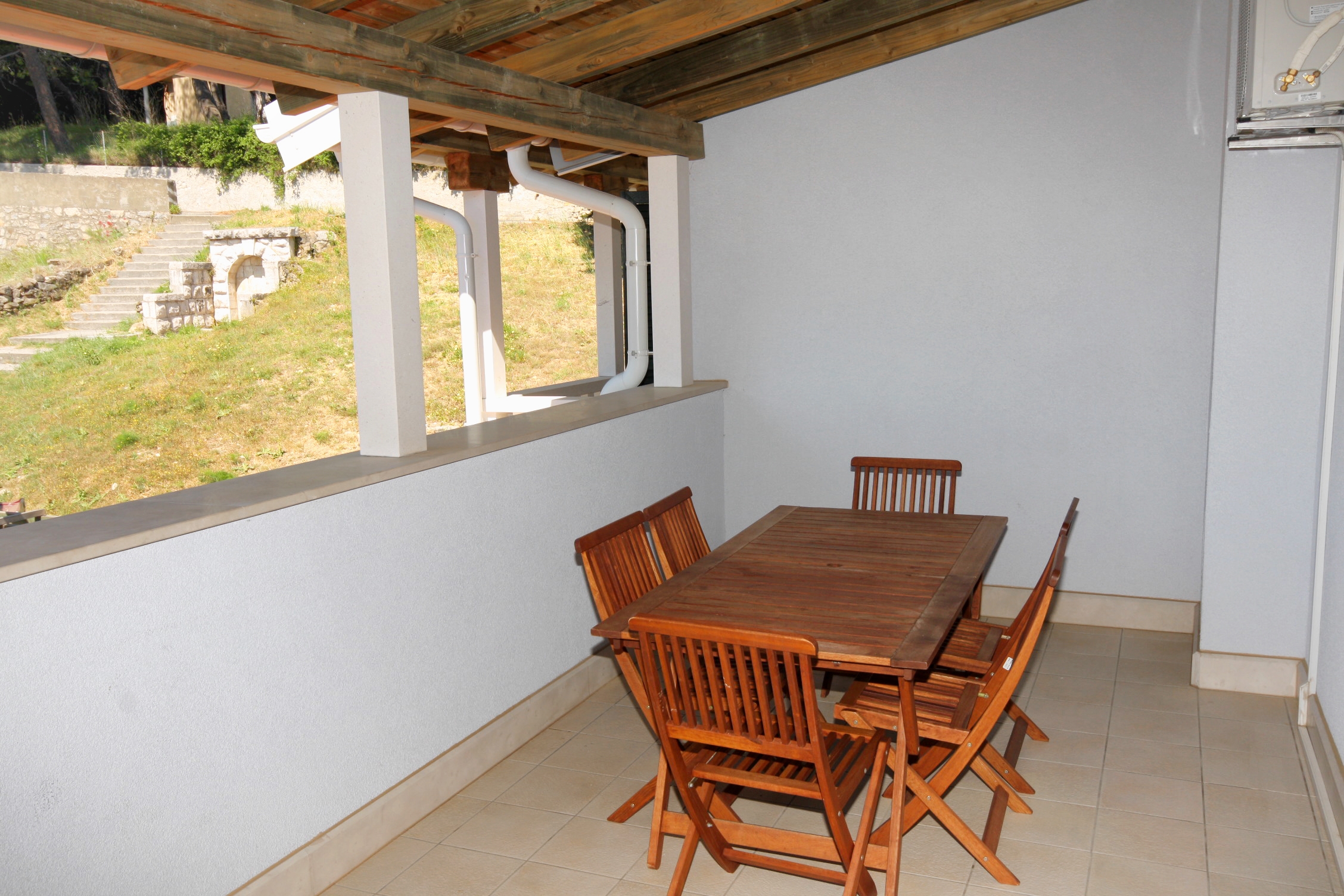 Two bedroom apartment with terrace and sea view Palit, Rab  A-c