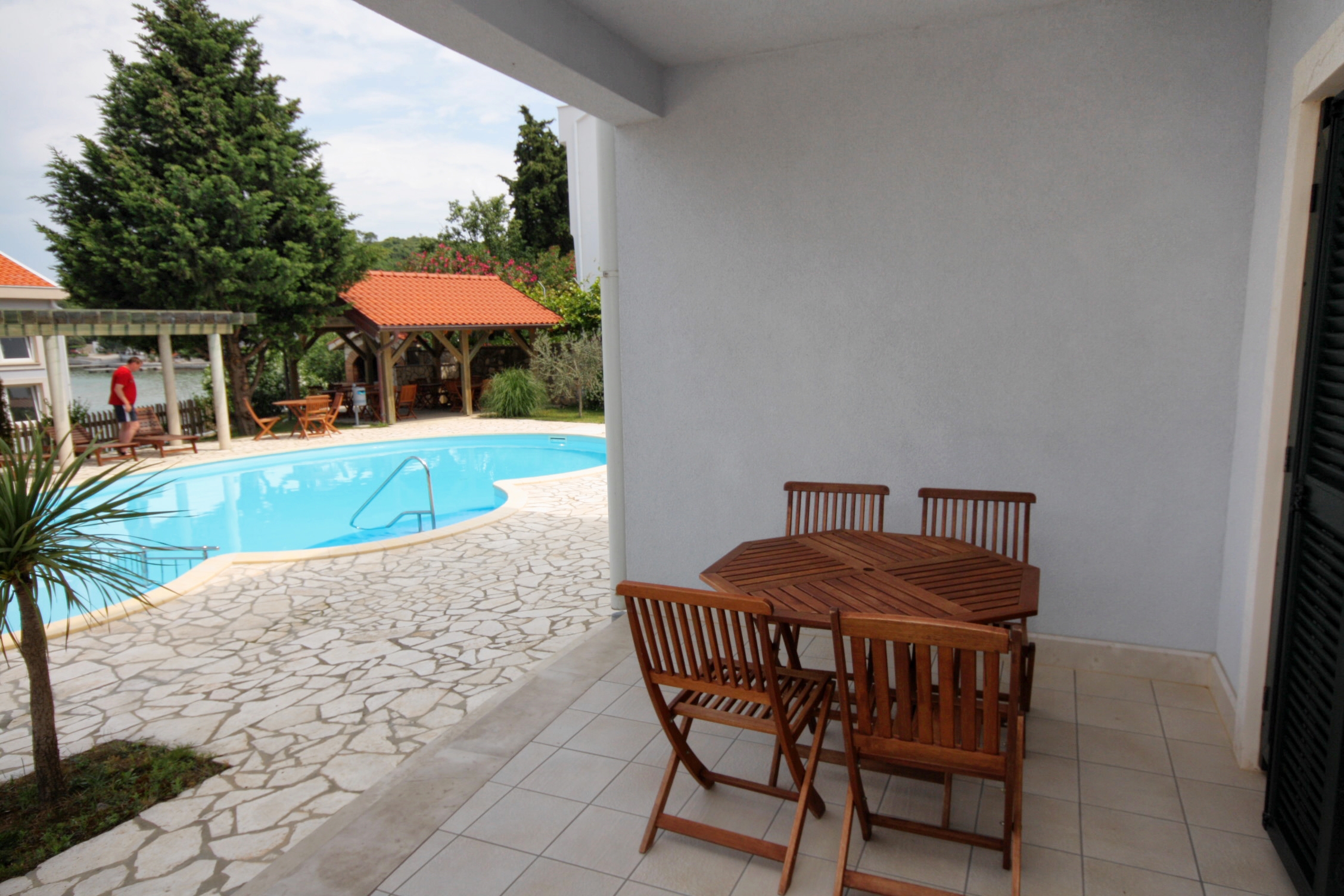 One bedroom apartment with terrace Kampor, Rab  A-a
