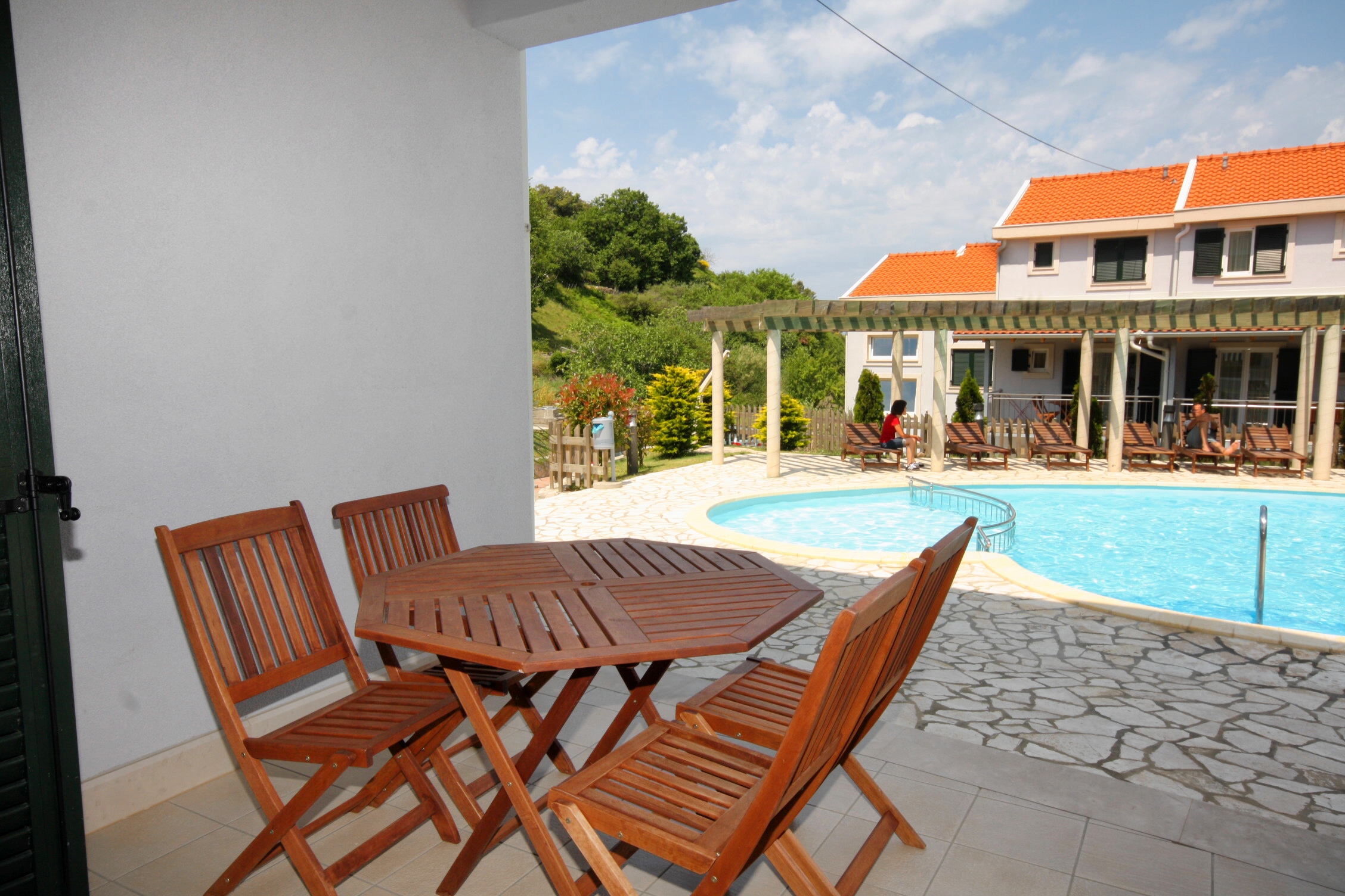 One bedroom apartment with terrace Kampor, Rab (A-3214-b)