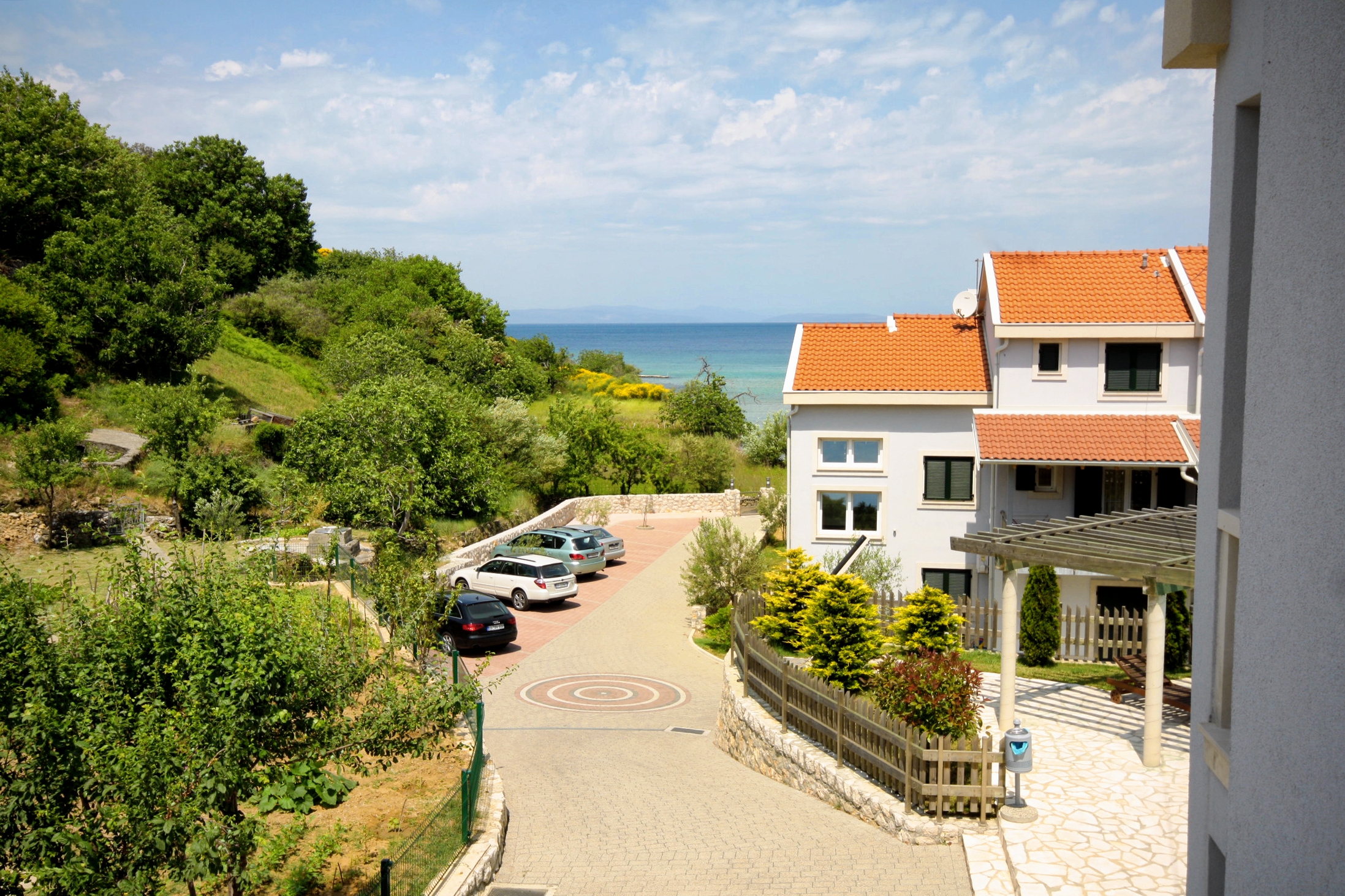 One bedroom apartment with terrace and sea view Kampor, Rab  A-c