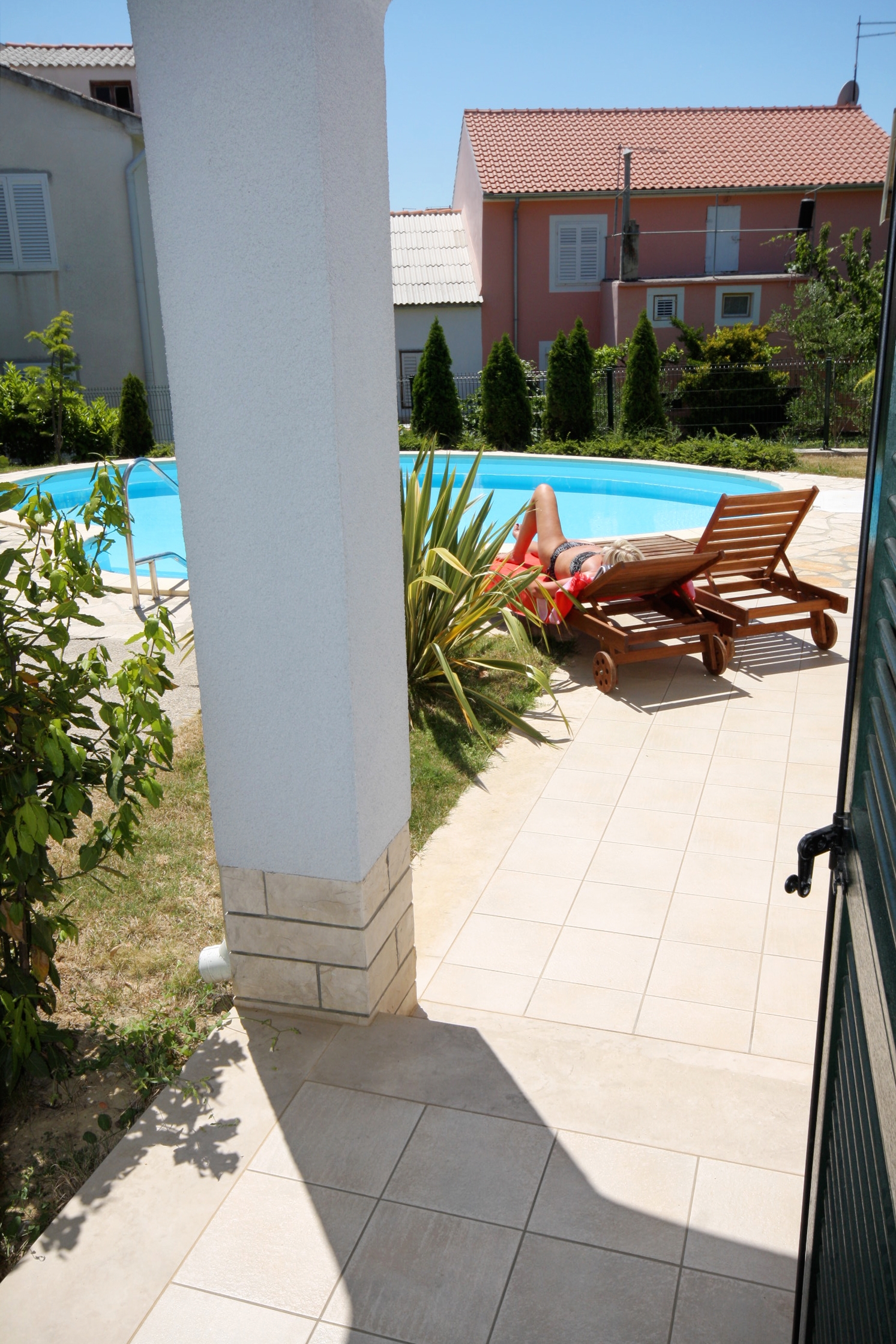 One bedroom apartment with terrace Banjol, Rab  A-a