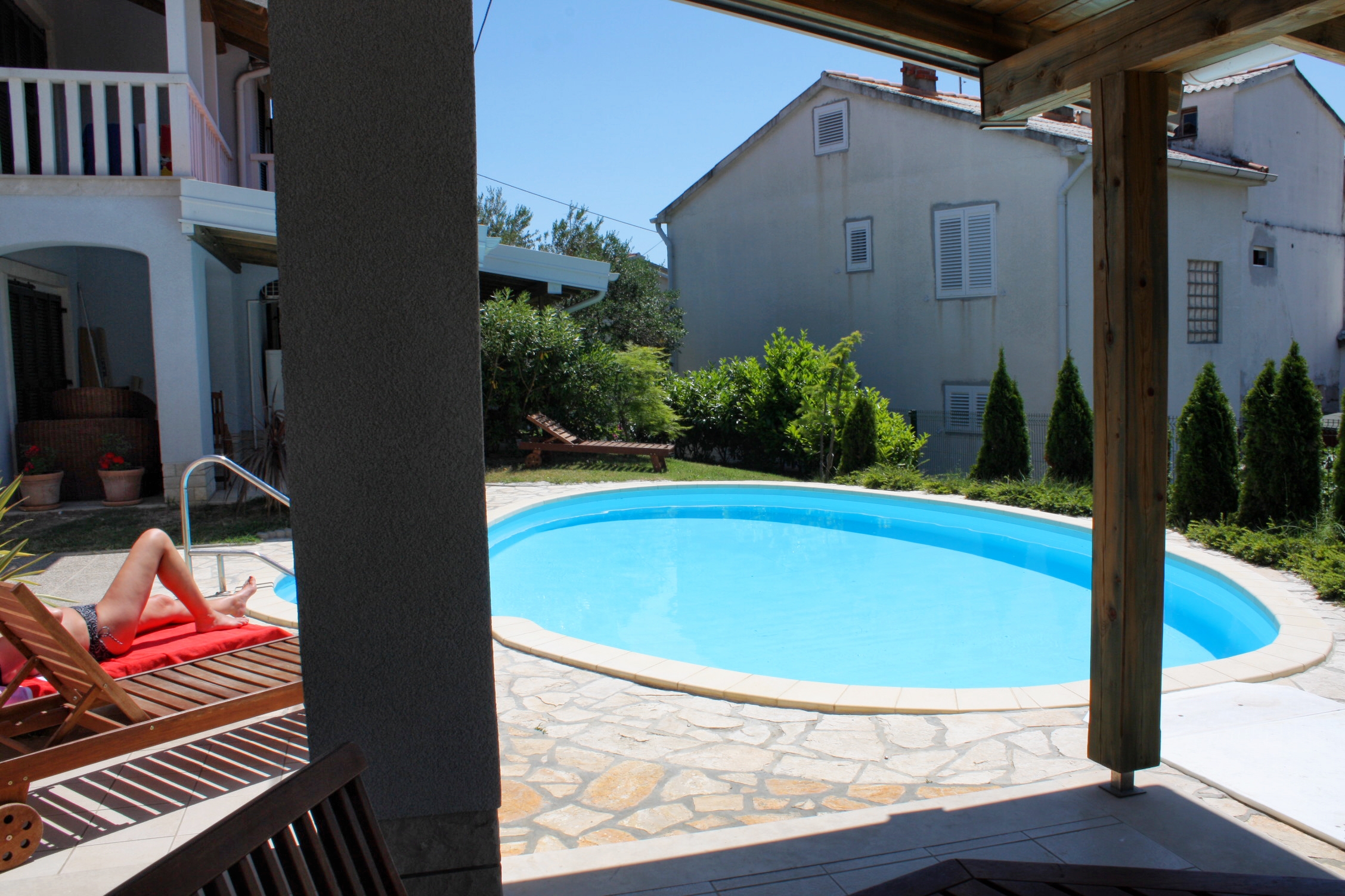 One bedroom apartment with terrace Banjol, Rab  A-a