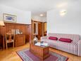 Living room Tisno, Living room in the room, air condition available and WiFi.