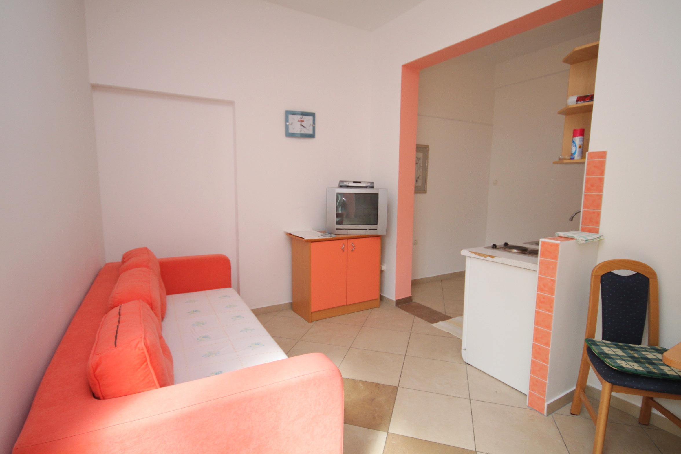 Studio flat with air-conditioning Baška, Krk  AS-a