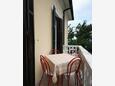 Shared balcony Crikvenica, Shared balcony in the room, s pogledom na more i dopusteni kucni ljubimci.