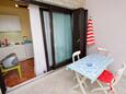 Jadranovo, Терраса в размещении типа apartment, с видом на море и WiFi.
