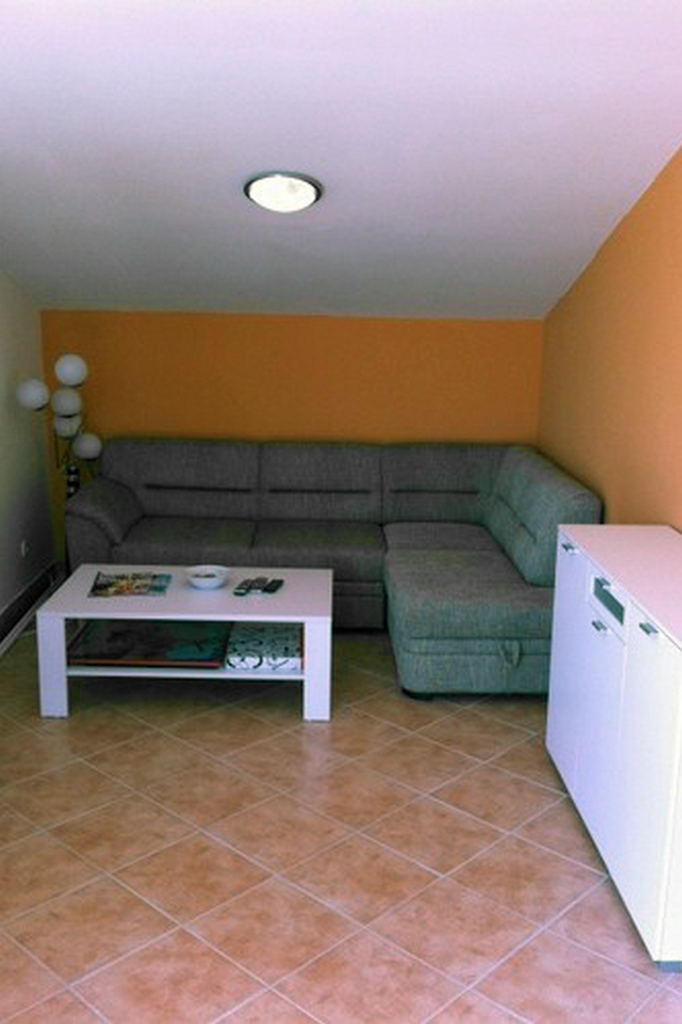 Jednosobni apartman s terasom i pogledom na more Jadranovo, Crikvenica  A-b