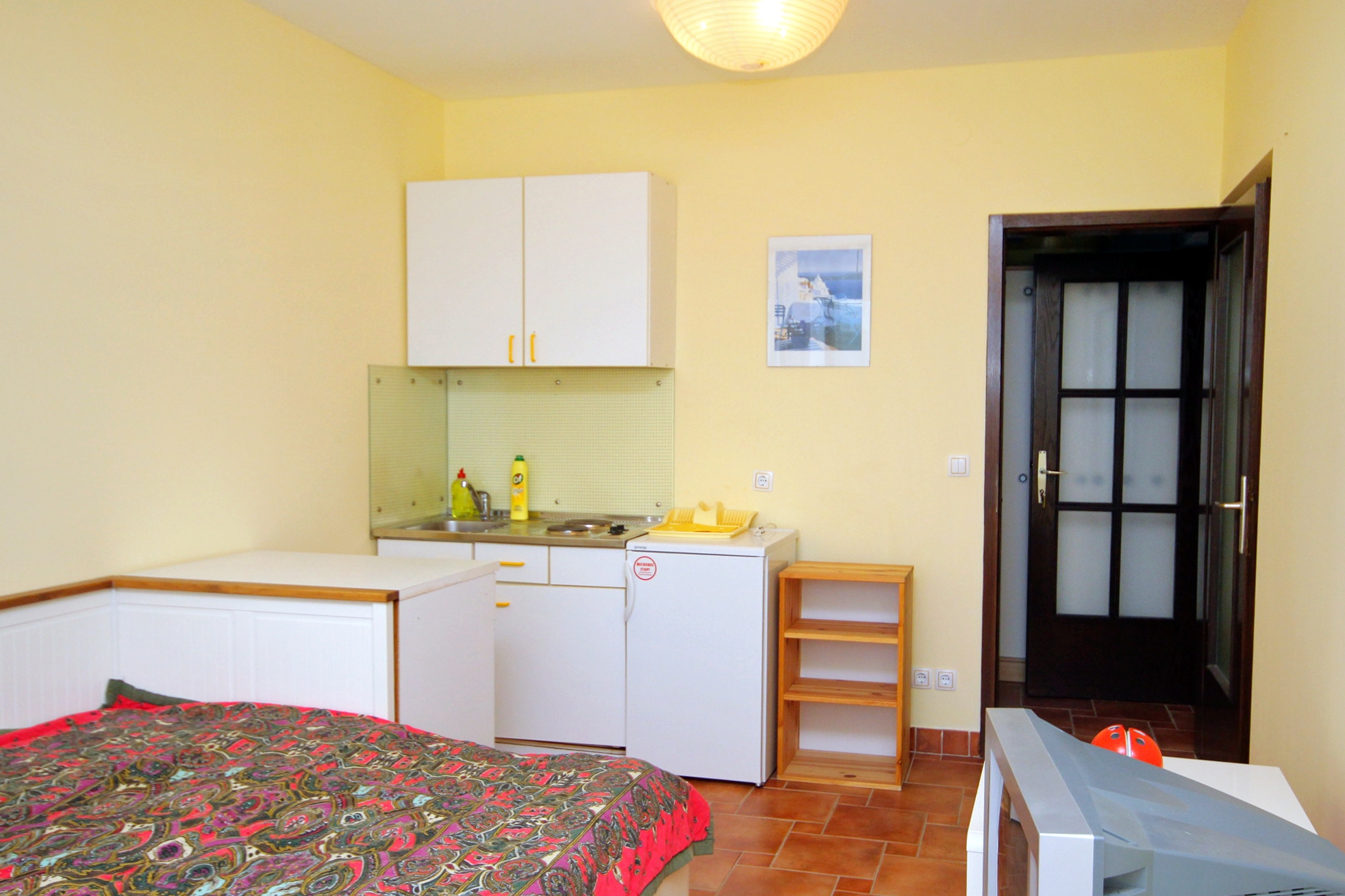 Studio apartman s terasom i pogledom na more Jadranovo, Crikvenica  AS-b