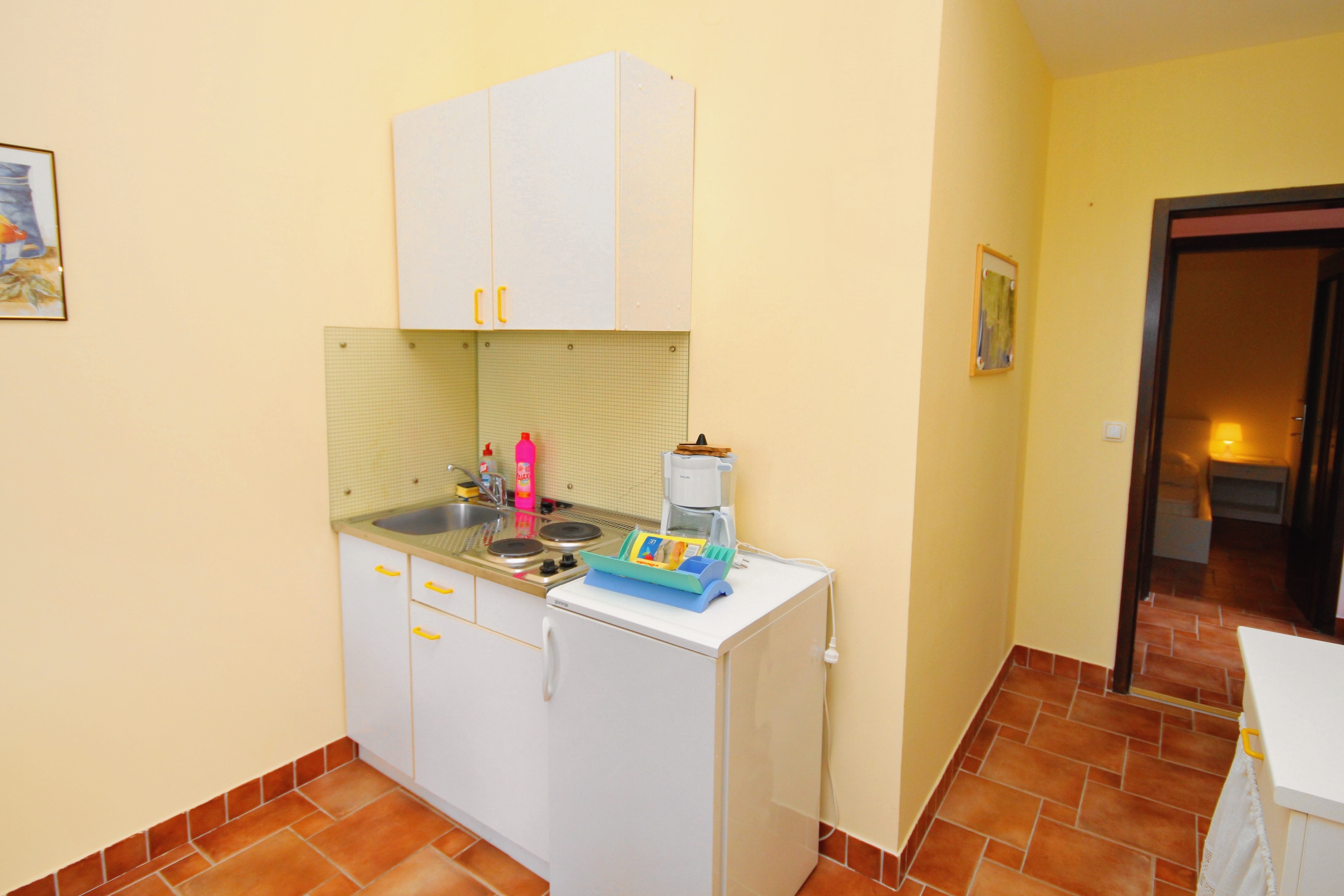 Studio apartman s terasom i pogledom na more Jadranovo, Crikvenica  AS-c