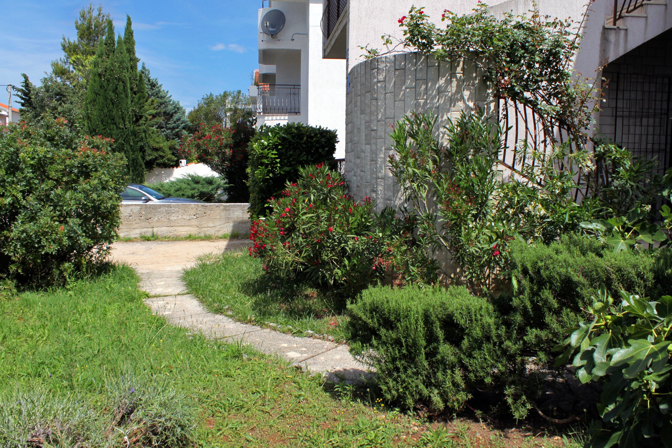 Jednosobni apartman s terasom i pogledom na more Jadranovo, Crikvenica  A-b