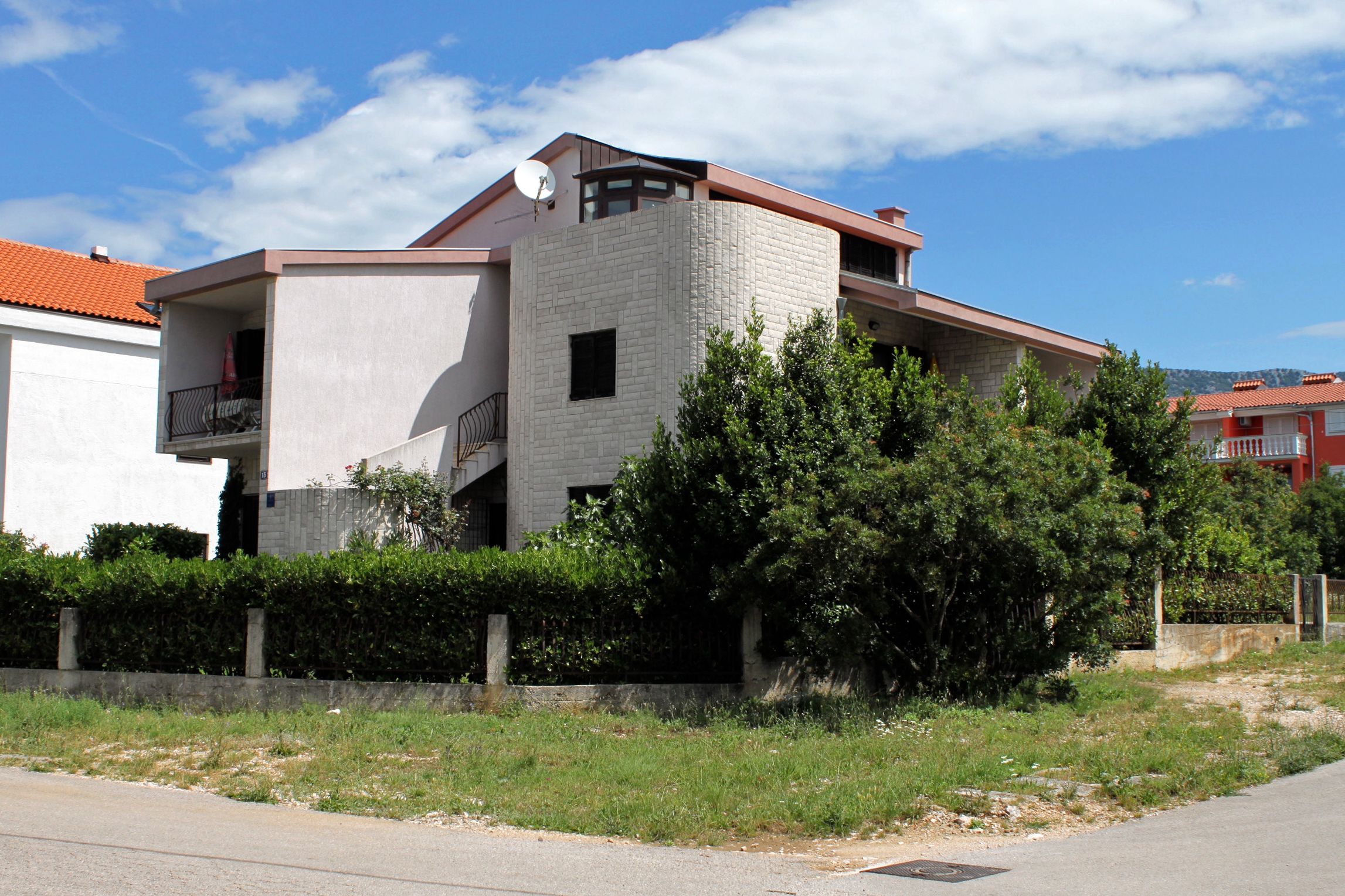 Jednosobni apartman s terasom i pogledom na more Jadranovo, Crikvenica  A-b