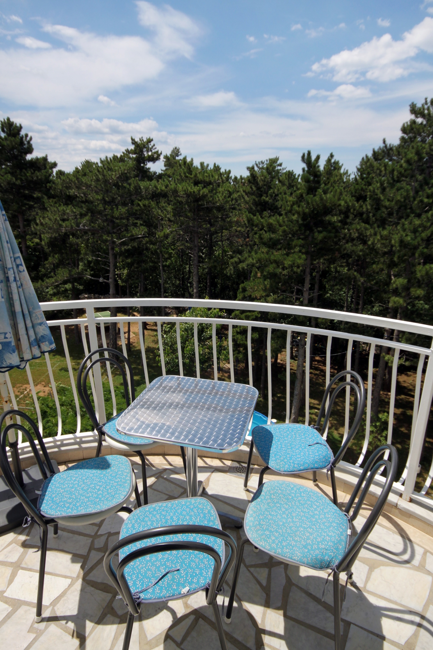 One bedroom apartment with terrace and sea view Jadranovo, Crikvenica  A-c