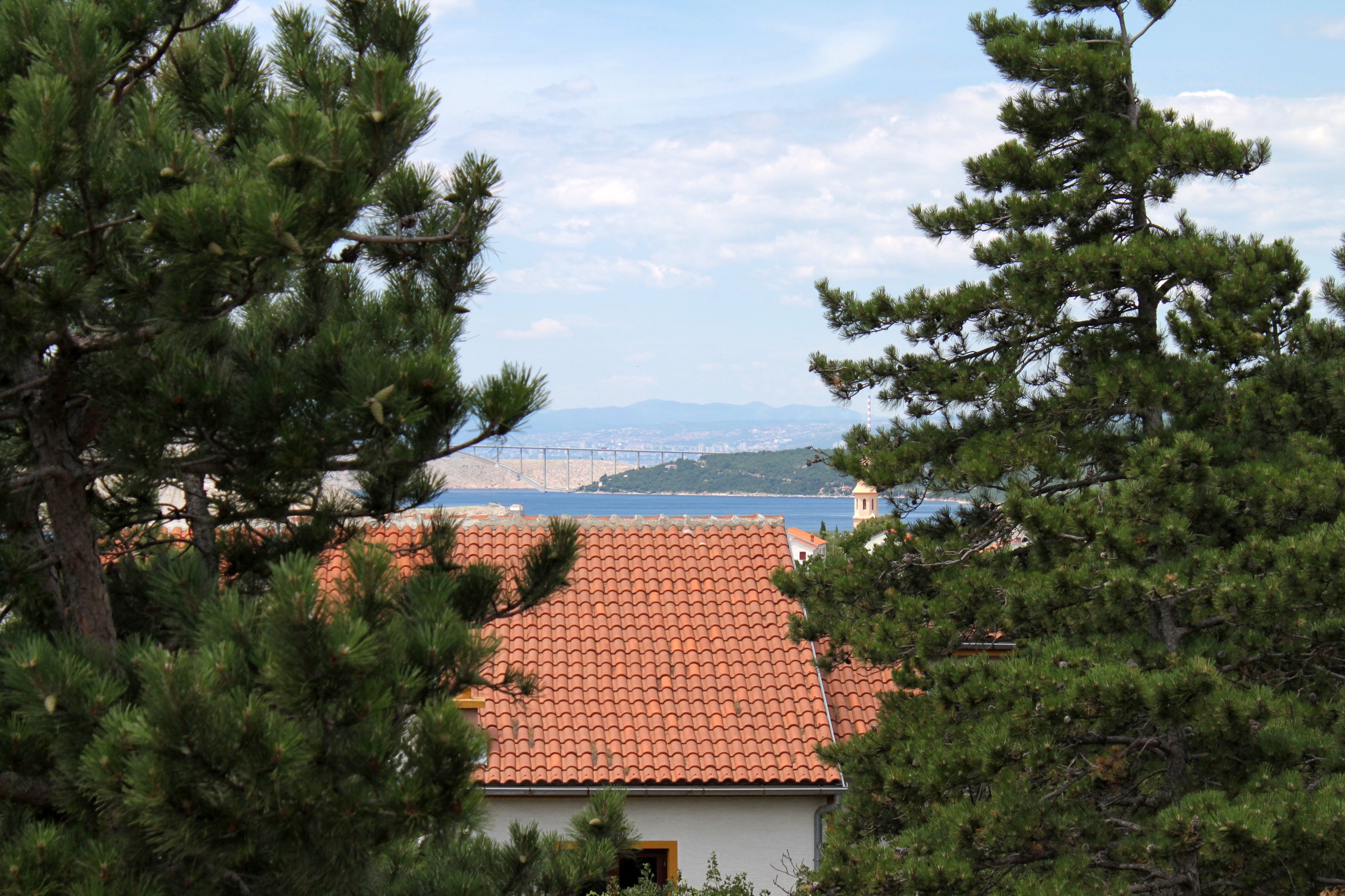 One bedroom apartment with terrace and sea view Jadranovo, Crikvenica  A-c
