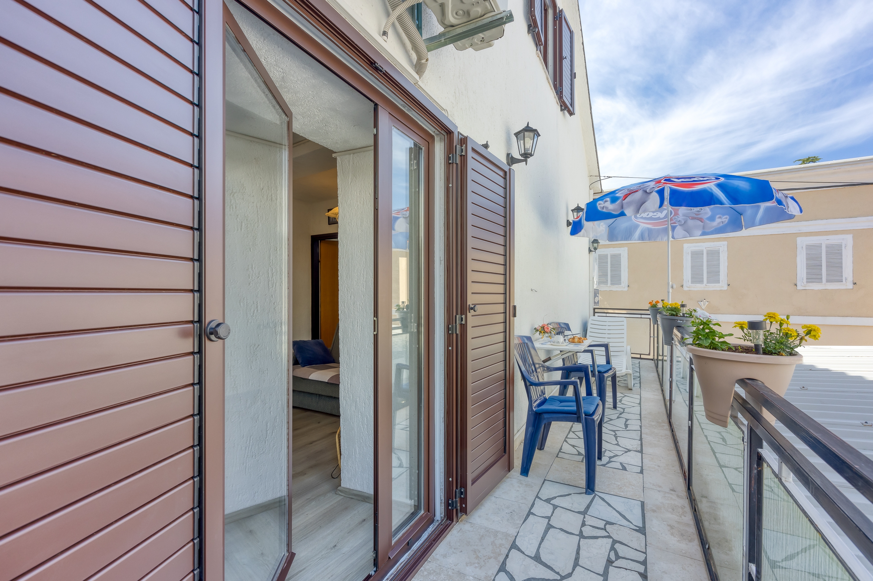 One bedroom apartment with balcony Selce, Crikvenica  A-a