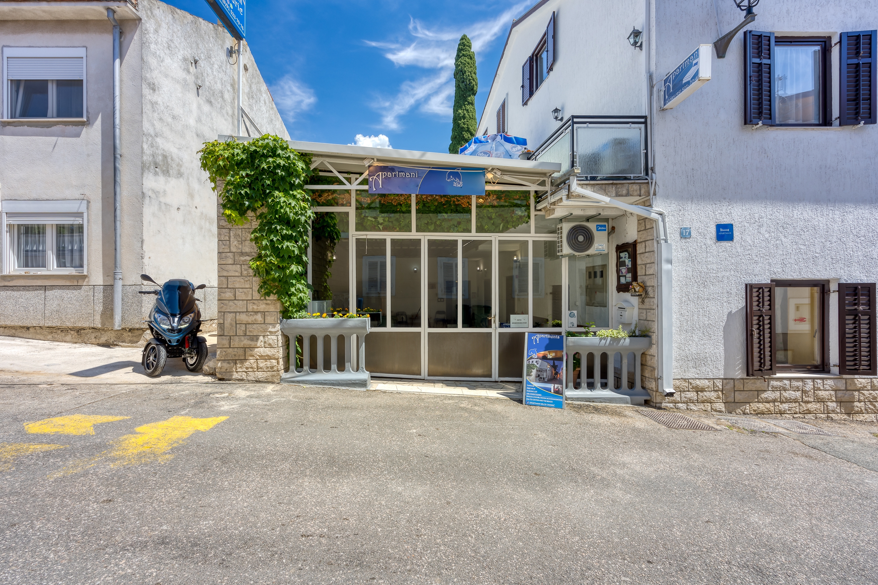 One bedroom apartment with air-conditioning Selce, Crikvenica (A-3240-b)