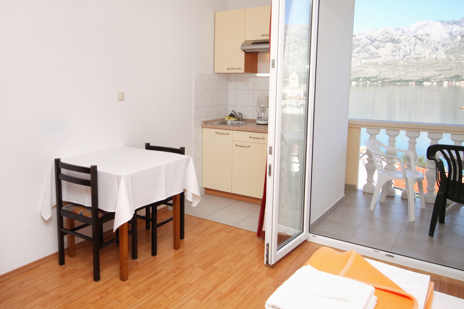 Studio flat with terrace and sea view Vinjerac, Zadar (AS-3248-j) Studio flat with terrace and sea view Vinjerac, Zadar (AS-3248-j)