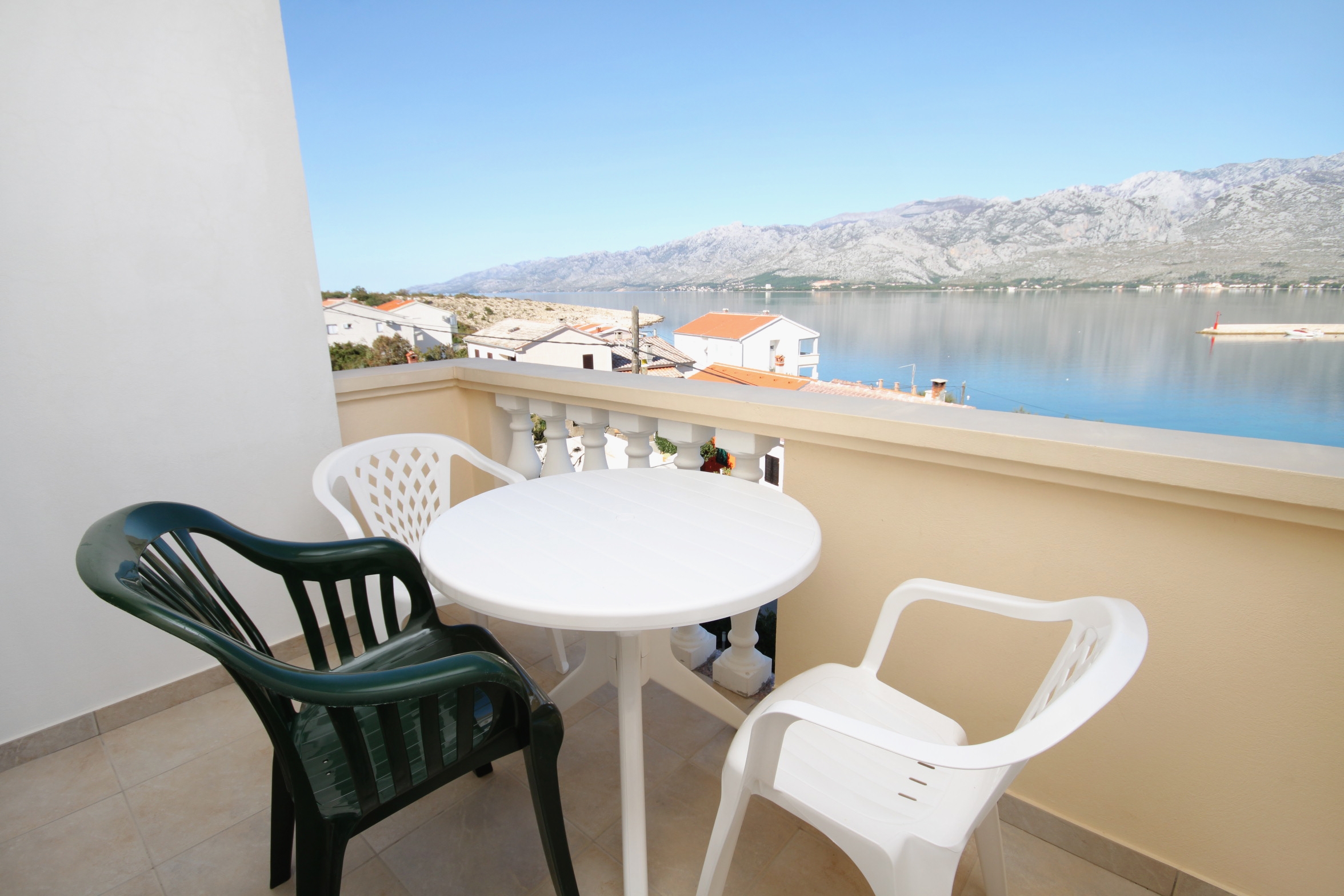 Studio Appartment im Ort Vinjerac (Zadar), Kapazit Ferienwohnung 