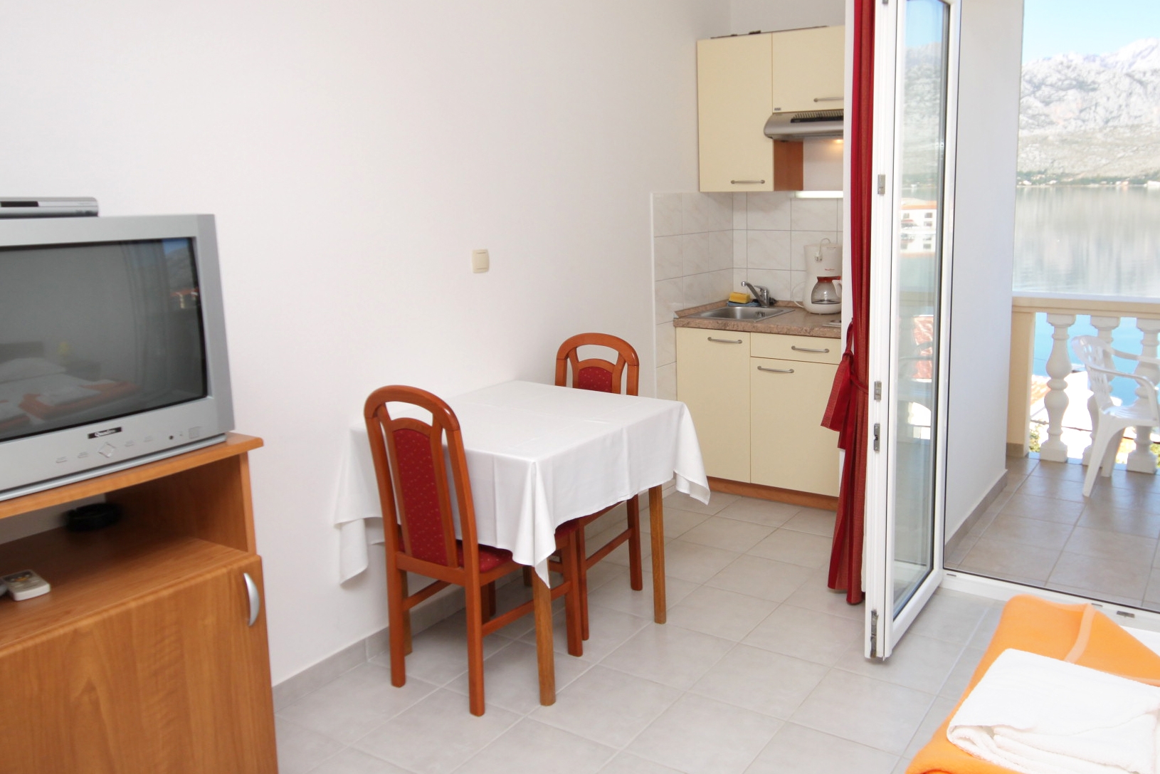 Studio flat with terrace and sea view Vinjerac, Zadar (AS-3248-l) Studio flat with terrace and sea view Vinjerac, Zadar (AS-3248-l)