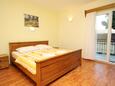 Bedroom 1 Rogoznica, Bedroom 1 in the apartment, (pet friendly) and WiFi.