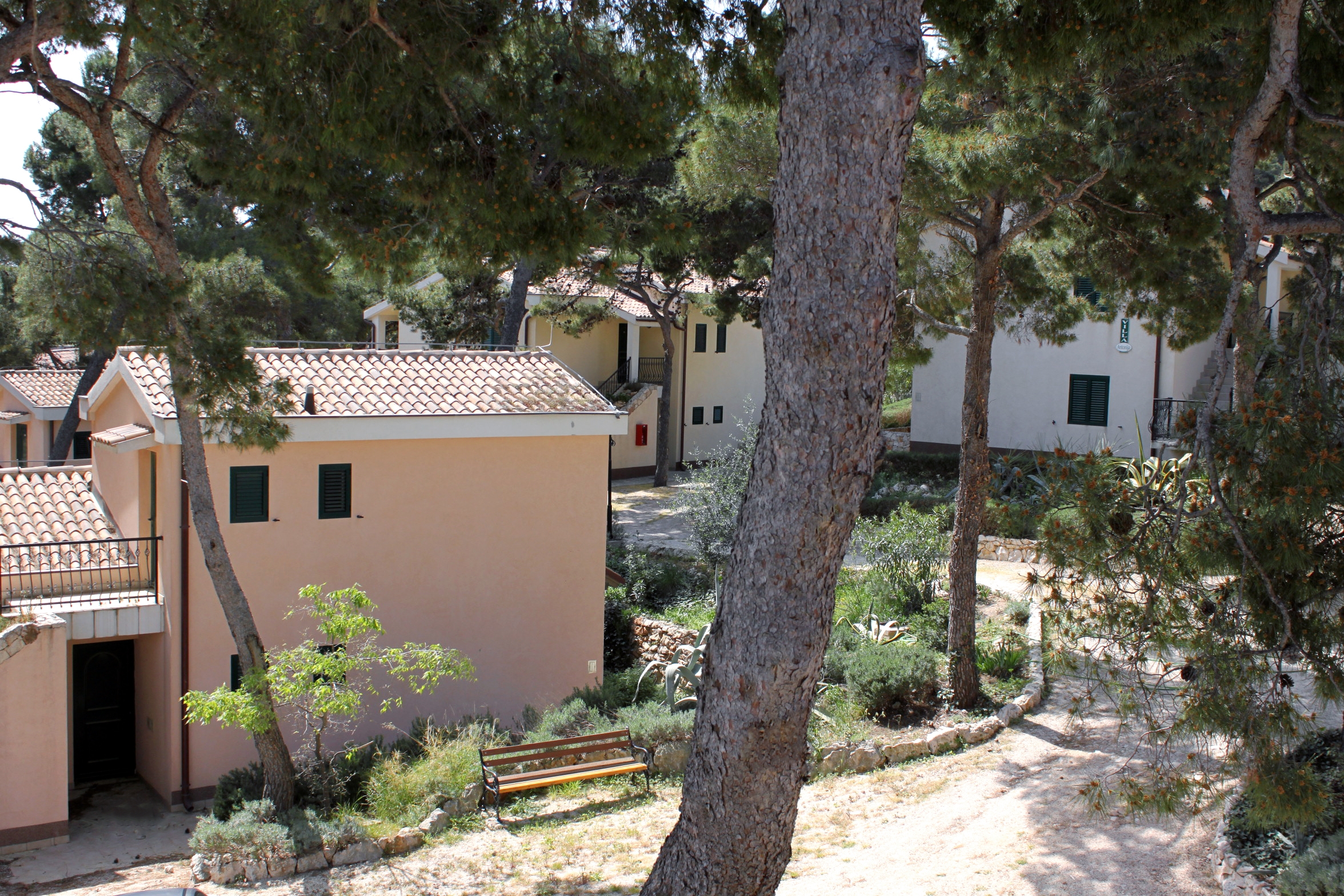 Two bedroom apartment with terrace and sea view Rogoznica  A-a