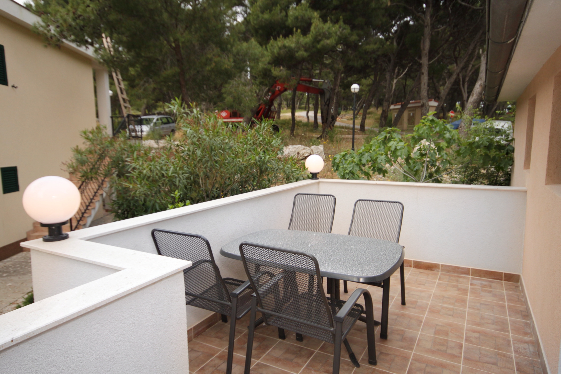 Two bedroom apartment with terrace and sea view Rogoznica  A-c